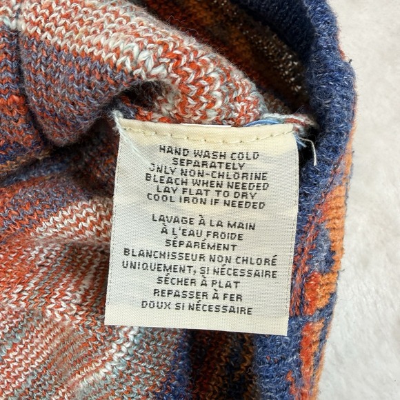 VTG Ralph Lauren Denim Supply Womens Southwestern Cardigan Shawl Collar Aztec XL - Picture 7 of 13